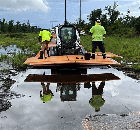 swamp mats for heavy equipment